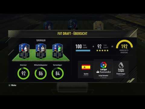 OMG 192 FUT DRAFT !!!! MIT 6 TOTY SPIELER HEFTIG
