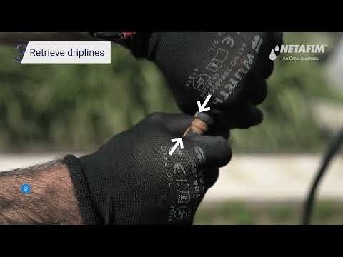 How to Retrieve Heavy Wall Dripline (HWD) for Reuse Using a Manual Retrieval Machine