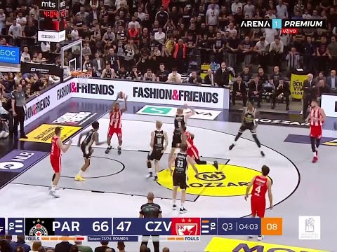 ADMIRALBET ABA LIGA (5. KOLO): Partizan - Crvena zvezda 98:87 / 30. 10. 2023.
