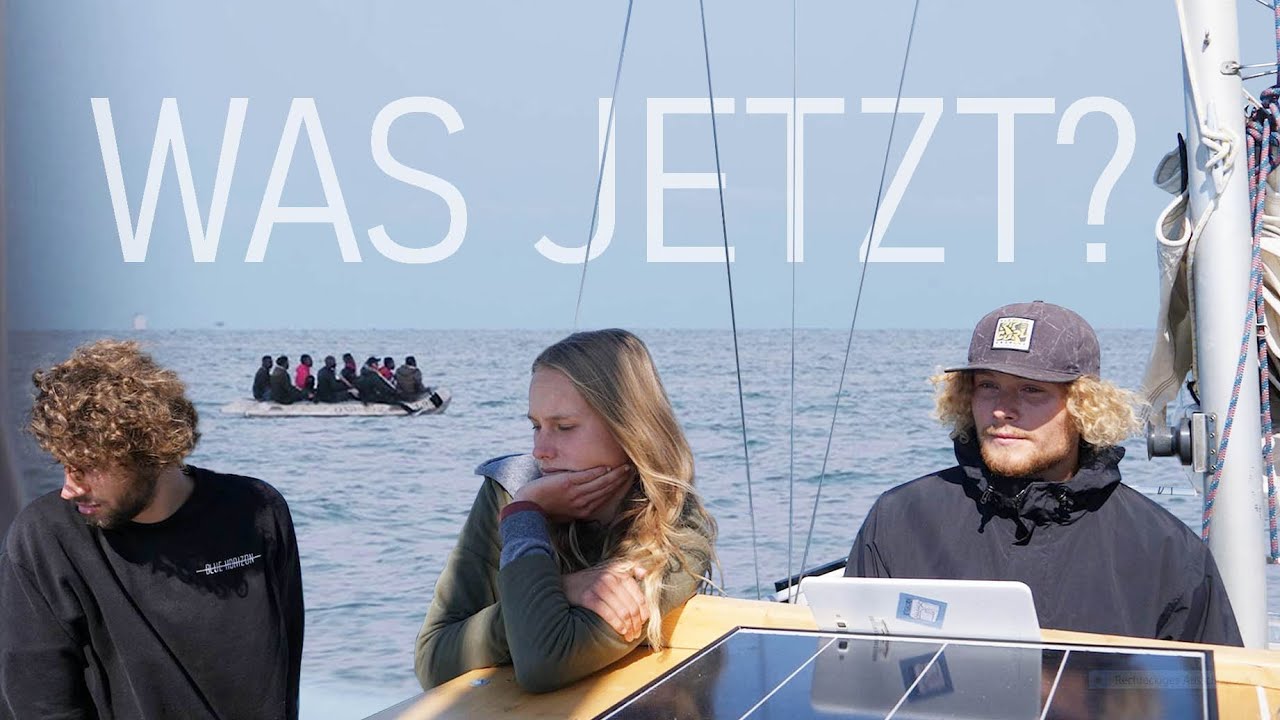 Ep. 27 | Refugees discovered in a rubber dinghy! What to do? - Blue Horizon-
