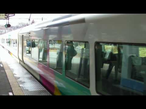 Kaiji Limited Express (E257) at Otsuki