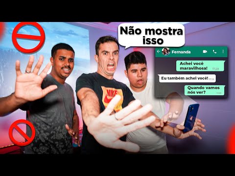 NÃO MOSTRA ISSO! - PEGUEI O LUIZ NO FLAGRA FAZENDO ISSO! - ABSURDO!