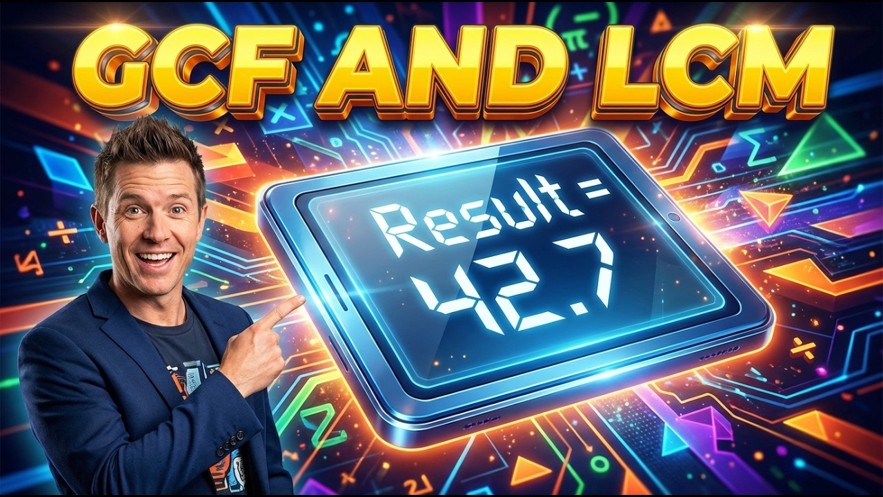 Gcf And Lcm Interactive Calculator