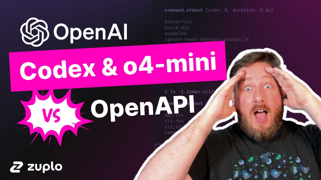 OpenAI Codex & o4-mini vs OpenAPI
