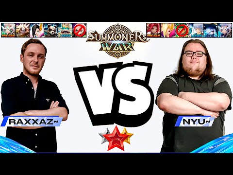 RAXXAZ vs NYU. SWC2022 Europe Preliminary Day 3 (BO3) - Summoners War