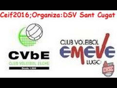 CEIF 2016 Grupo D Elche C.F. Voleibol - Emevé