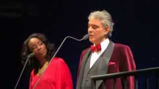 ANDREA BOCELLI &quot;WHEN I FALL IN LOVE&quot; LIVE 2-14-2014 WITH HEATHER HEADLEY