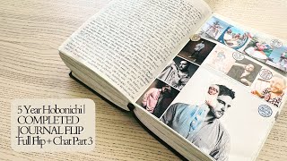 5 Year Hobonichi | COMPLETED JOURNAL FLIP Full Flip + Chat Part 3