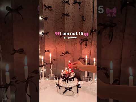 I am not 15 anymore🌷✨🪞🎀20/04/2009||#shorts#cake #birthday #birthdaycelebration #shortvideo