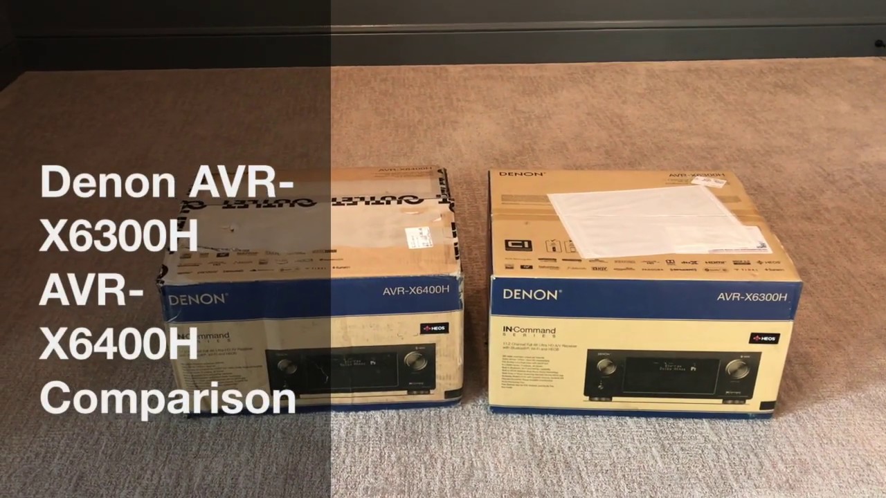 video Amply xem phim Denon AVR-X6300H chính hãng 0