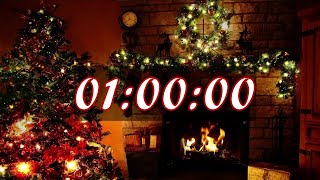 1 hour timer with Christmas Music - Christmas Countdown with music and alarm
