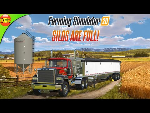 SoyBeans Filled The Storage! Farming Simulator 20 Gameplay!