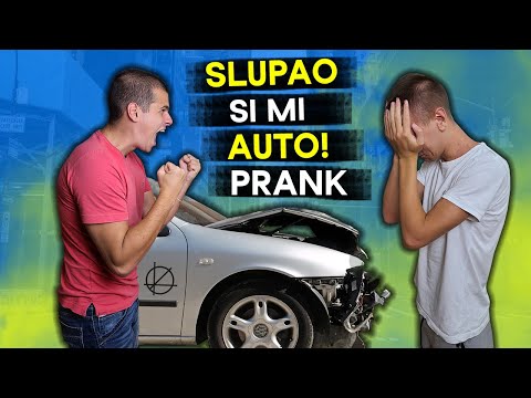 ĆALE SLUPAO STEPI AUTO | PRANK NA ĆALETU w/DJOTAFREESTYLE