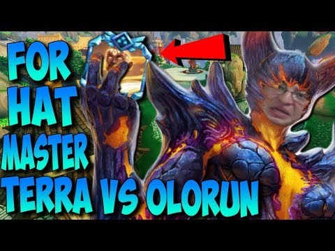 I DID IT FOR HATMASTER! PLAYING TERRA VS DIAMOND OLORUN! - Masters Ranked Duel - SMITE