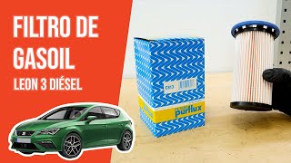 Youtube thumbnail of video "Cómo cambiar el filtro de gasoil Leon 3 1.6 TDI ⛽"
