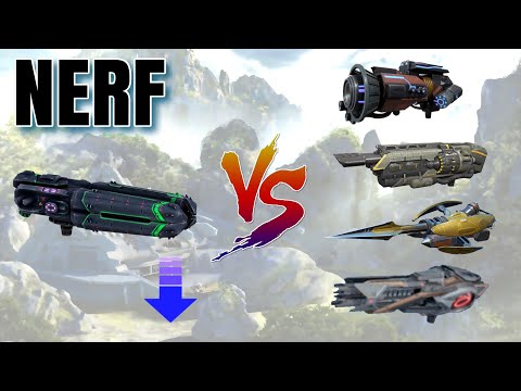 [WR] GLORY (NERF) VS Devastator / Hammer / Stake / Brisant - War Robots Test Server