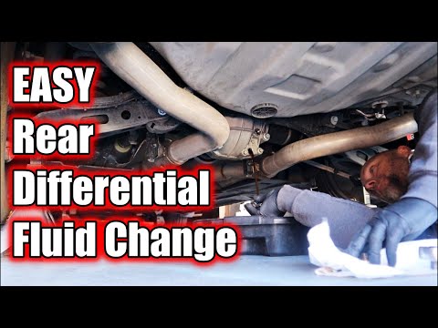 How to EASILY Change Rear Differential Fluid | 2017 Dodge Charger RT