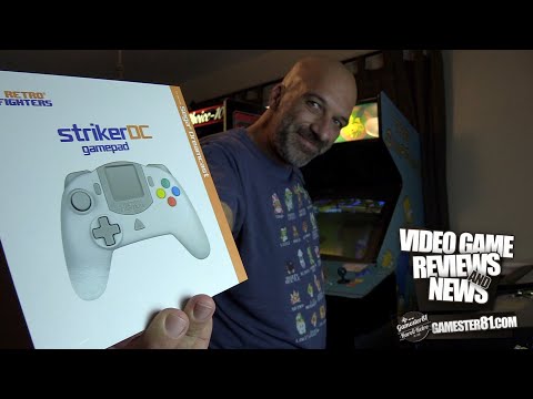 New StrikerDC Controller review for the Sega Dreamcast - Gamester81