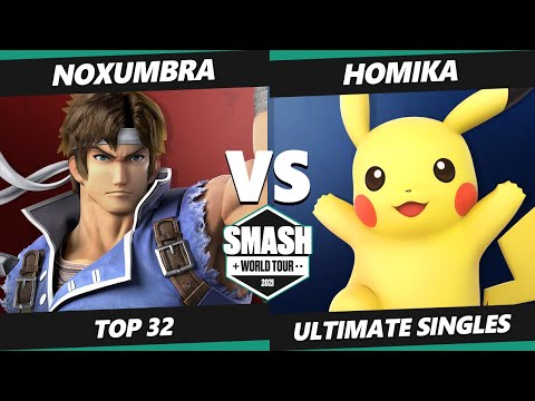 SWT Europe Online Qualifier Match - Noxumbra (Richter) Vs. Homika (Pikachu) SSBU Ultimate Tournament