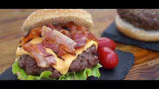 Tris di Hamburger con Blue Cheese