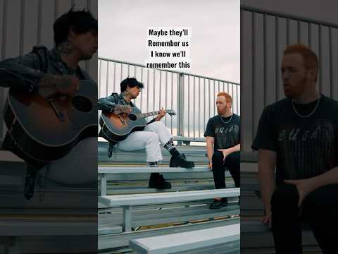 we wrote this song about growing up @SamTinneszOfficial  #graduationsong #emo #shorts #memories