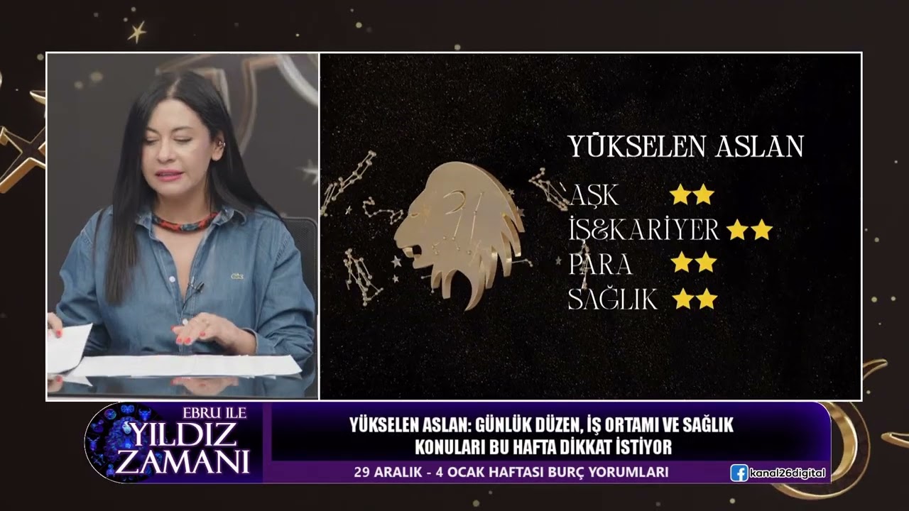 [YÜKSELEN ASLAN] 29 Aralık – 4 Ocak Haftası