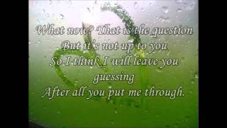 The Pierces-Kissing you goodbye ~Lyrics~
