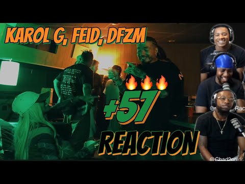 KAROL G, Feid, DFZM ft. Ovy On The Drums, J Balvin, Maluma, Ryan Castro, Blessd- +57 (REACTION) 4one