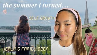 the summer i turned... (healing family drama, toxic productivity, self discovery)