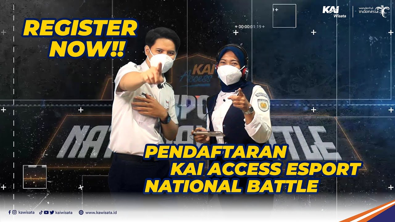 Pendaftaran Esport KAI Access National Battle 2021