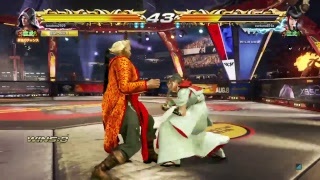 【PS4】鉄拳7[音声なし垂れ流し]スティーブ(大蛇)ランクマッチ4