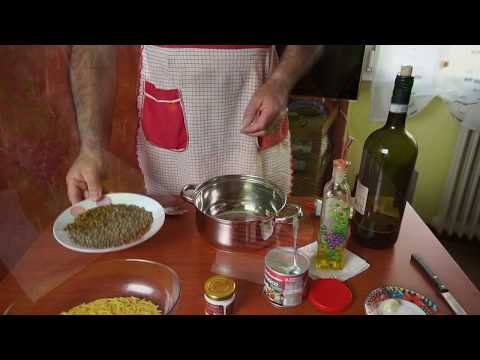Primi piatti veloci da preparare (Pasta e lenticchie)