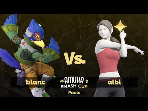 The Amuka Smash Cup - Blanc (Falco) Vs. Albi (Wii Fit Trainer) Pools