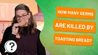 How many germs are killed by toasting bread? | But Why Bites