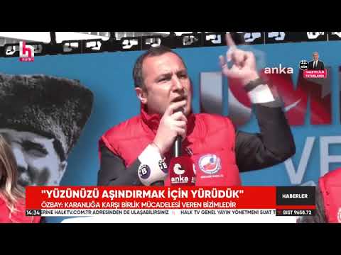 Basında Cumhuriyet ve Emek Mitingi- Halk Tv-1 Mart 2025 | EĞİTİM İŞ
