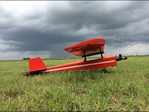 Q-Tee w/ Cox .049 Black Widow - Power Off Glide