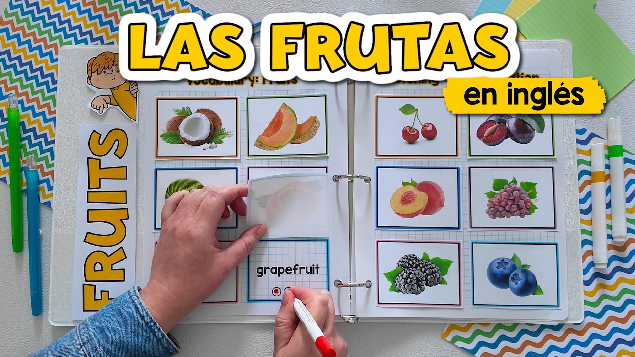 Las Frutas en Inglés | Vocabulario, Pronunciación y Ejercicio de Escucha