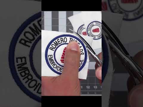 Iron on Patches on a Polo Shirt