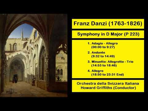 Franz Danzi (1763-1826) - Symphony in D Major (P 223)