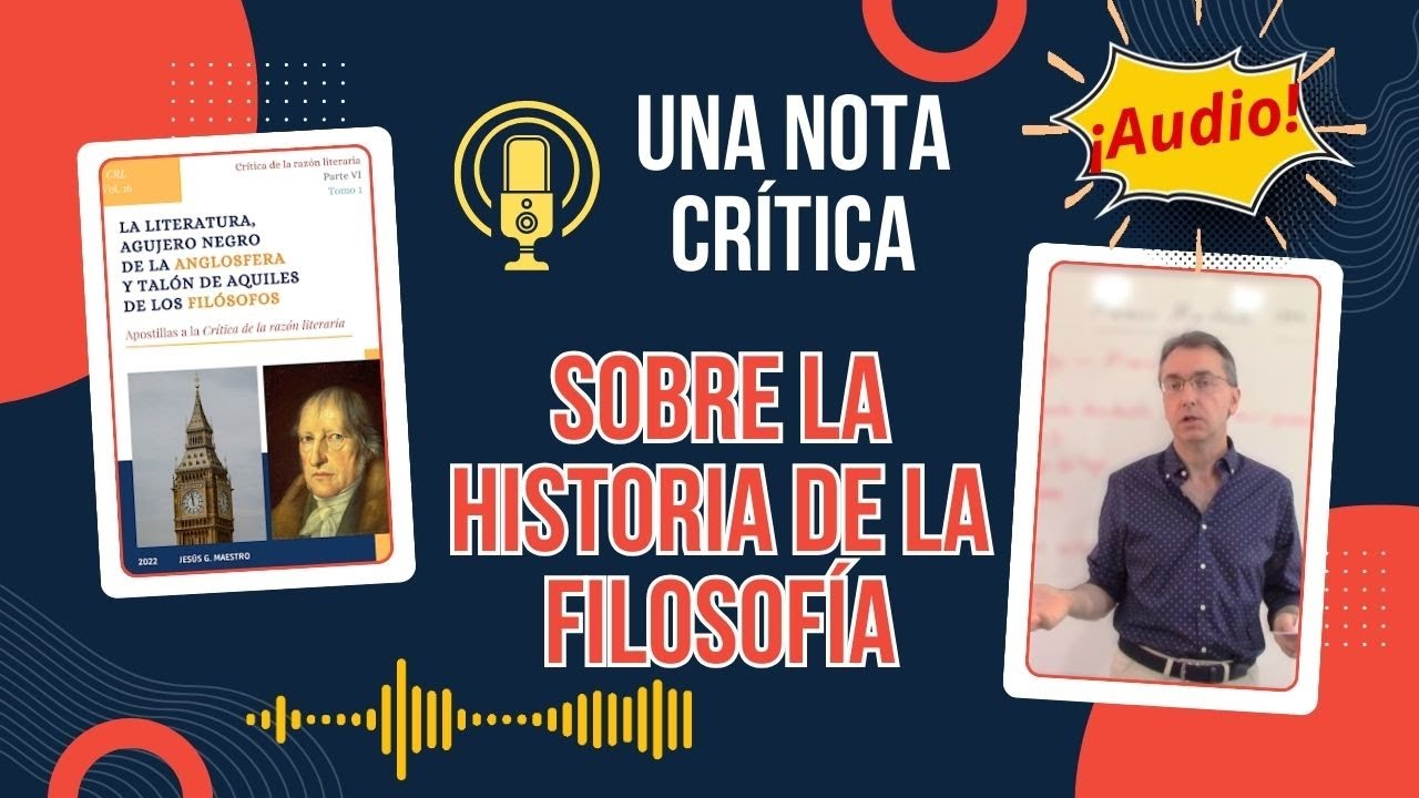 Una nota muy crítica sobre Historia de la filosofía: contra fantasmas y gurús que nos intimidan