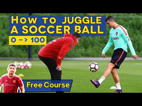 How to Juggling Soccer / Step by Step 0 to100 / FREE COURSE with all secrets and training