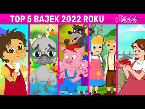 TOP 5 BAJEK 2022 ROKU | Bajki po Polsku | Bajka i opowiadania na Dobranoc | Kreskówka