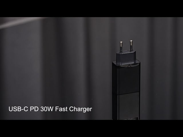 Vention FAIB0-EU Chargeur mural USB-C 30W Noir video