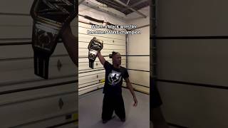 When a Black Wrestler Becomes WWE Champion 😂