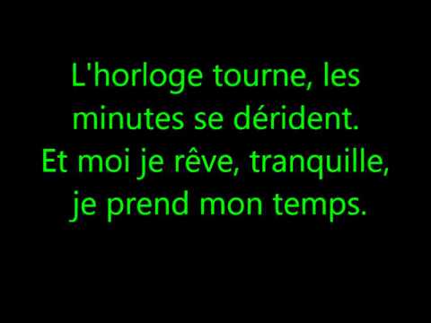 L'horloge tourne - Mickael Miro #Paroles