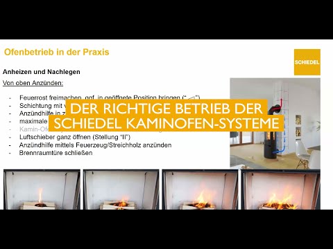 [WEBINAR] Der richtige Betrieb der Schiedel Kaminofen-Systeme