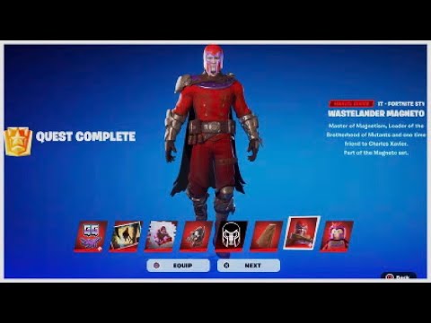How to unlock Magneto in Fortnite