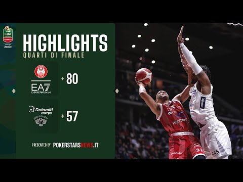 EA7 Emporio Armani Milano - Dolomiti Energia Trentino | Frecciarossa Final Eight 2024