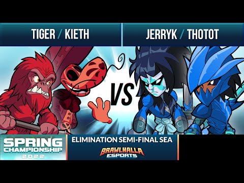 Tiger & Keith vs Jerryk & Thotot - Elimination Semi-Final - Spring Championship 2022 - SEA 2v2