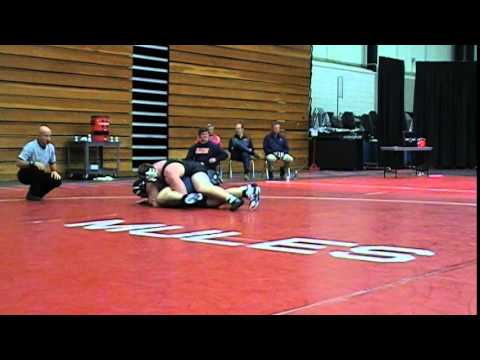 Devin Mellon (MU) vs. Garrett Fosdyck (King University) 285 lbs.